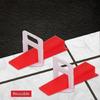 100pcs Tile Alignment Clip Tile Spacers Clips Adjustable Gaps Spacers Prevents Lipping Floor Wall Installation Tool