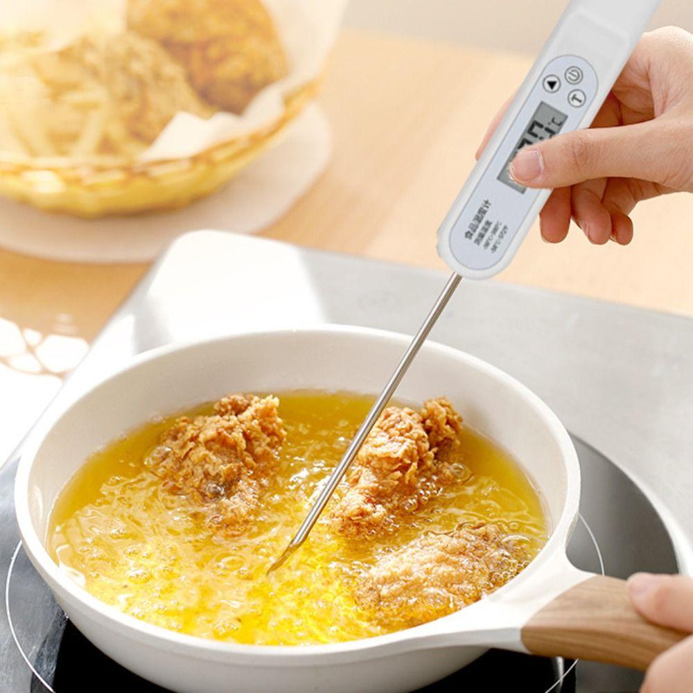 Foldable Digital  Food Thermometer High Accuracy Barbecue Thermometer  Baking