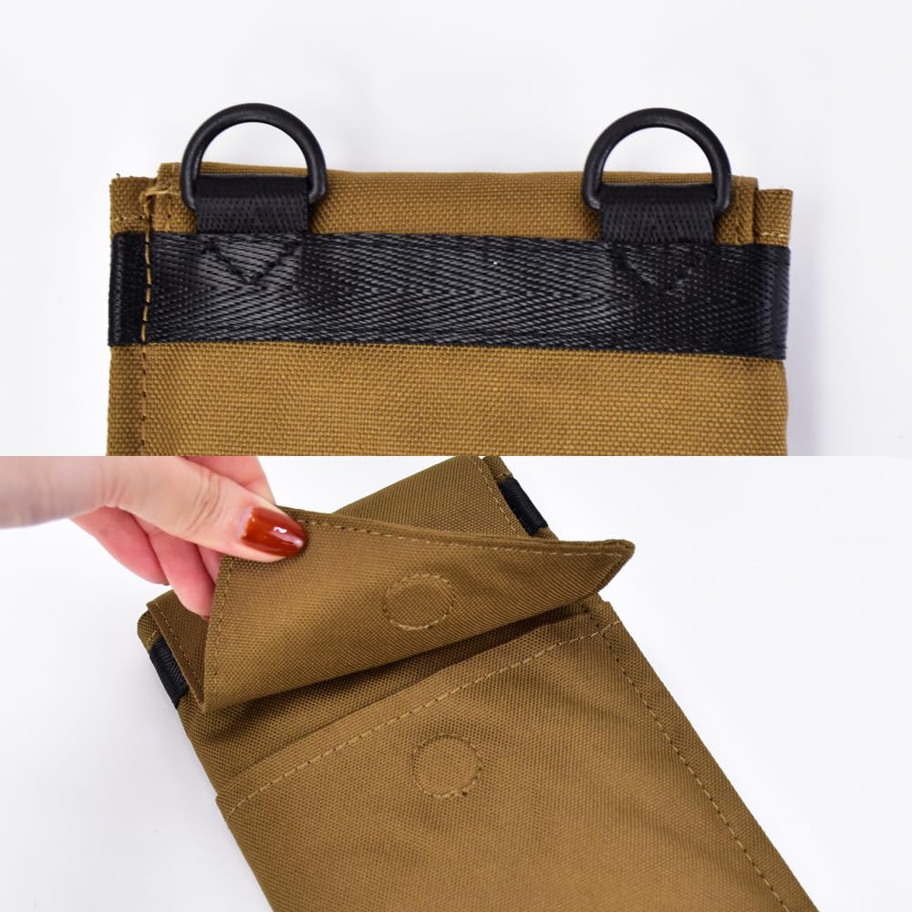 Sacoche shoulder water passport smartphone ticket travel character khaki [Snoopy] 2-way bag, repellent, case, pouch, holder, goods, women's, men's,