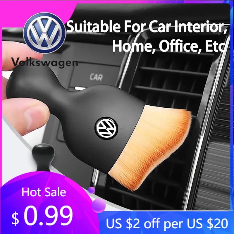 2026 Hot For Volkswagen VW Car Interior Cleaning Soft Brush Tool Dust Remover Accessories For Volkswagen VW Scirocco Jetta Beetl