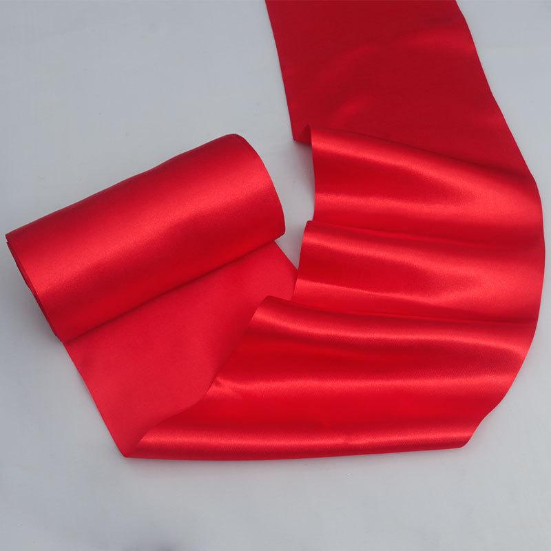 

Материалы для рукоделия Элегантная многофункциональная радостная красная лента-бантик для свадьбы Лента для самостоятельного изготовления свадебных украшений Лента из полиэстера Украшение для дома 15cm*20m/4 rolls