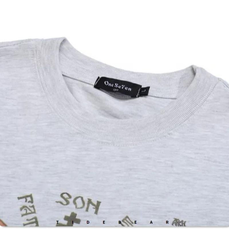 Hip Hop Retro Style Mens Hoodies & Sweatshirts American Y2k Streetwear Casual Tops Print Loose Long Sleeve O-Neck Pullovers Sweatshirts