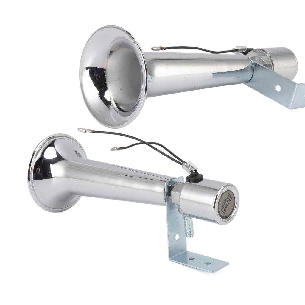 Uniwersalny samochodowy klakson pneumatyczny Super Głośny 180DB Pojedyncza Trąbka Klakson Pneumatyczny do Samochodów Ciężarowych Pociągów Łodzi DC