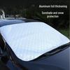 Car Sunshade Snow Shield 200*70CM Front Windshield Snow Cover - Car Snow Shield