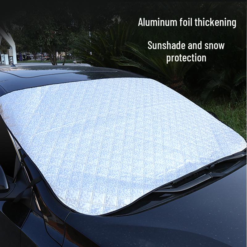 Car Sunshade Snow Shield 200*70CM Front Windshield Snow Cover - Car Snow Shield