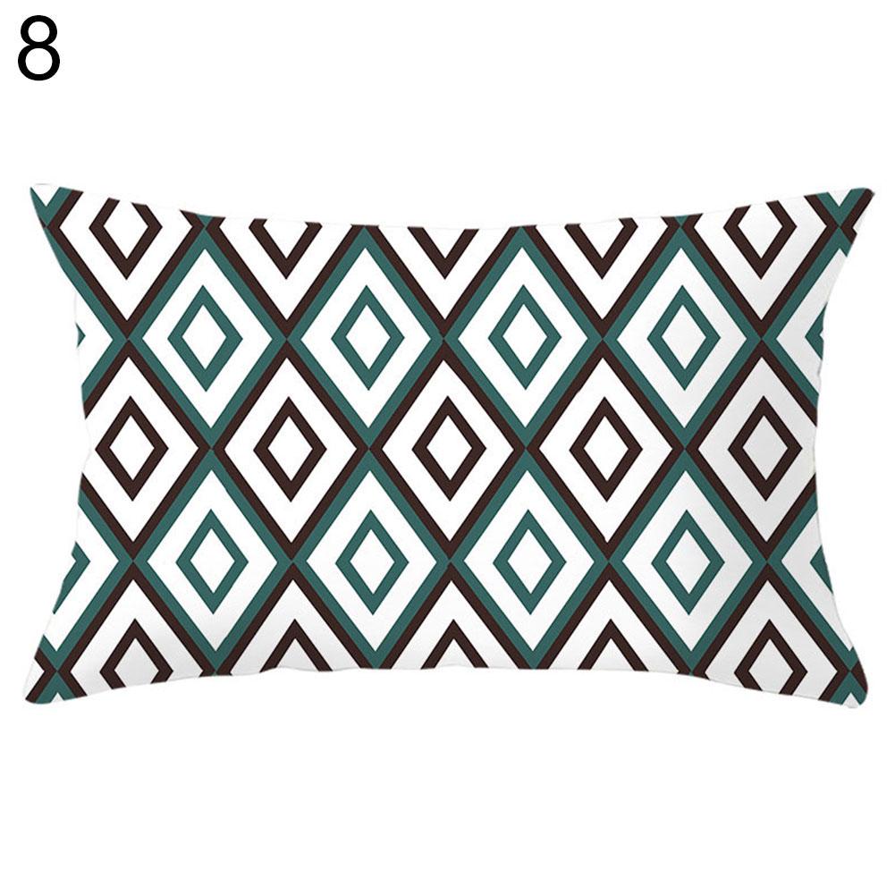 Γεωμετρικός κύκλος Τρίγωνο Κύμα Μαξιλαροθήκη Κάλυμμα Μαξιλαριού Καναπέ-κρεβάτι Διακόσμηση καφέ αυτοκινήτου