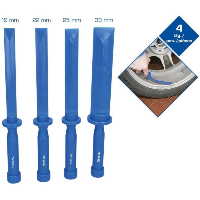 Brilliant tools ensemble de grattoirs pour compresseur 4 pcs