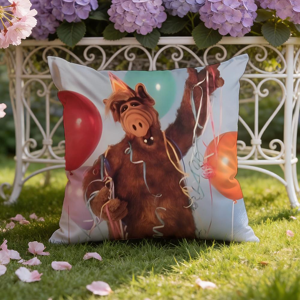 

Movie A-ALF Cushion Cover Home & Car Dual-Scene Pillow Cover: Reversible for Premium Comfort 30X30cm