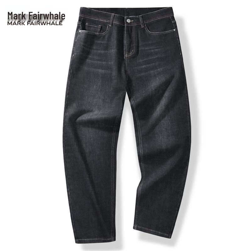 Mark Fairwhale Men's Four-Way Stretch Washed Denim Jeans