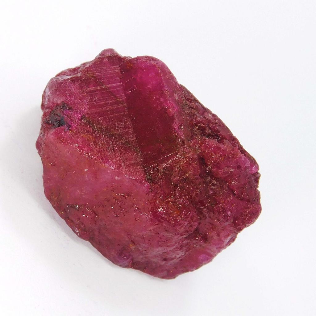 222 Ct Natural RUBY Huge Rough Earth Mined CERTIFIED Red Loose Gemstone 1A-5326