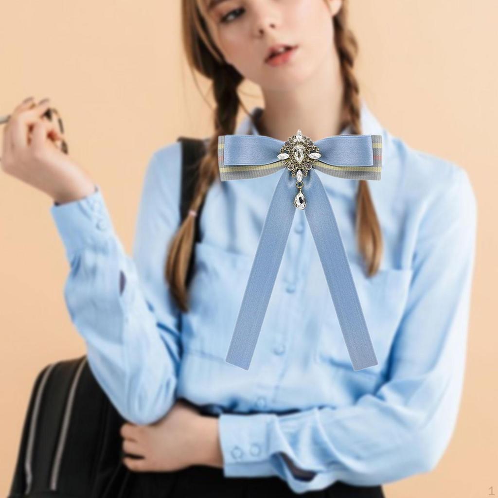 Broche Ruban Nœud Papillon Nœud Chemise Cravate Épingle pour Costume