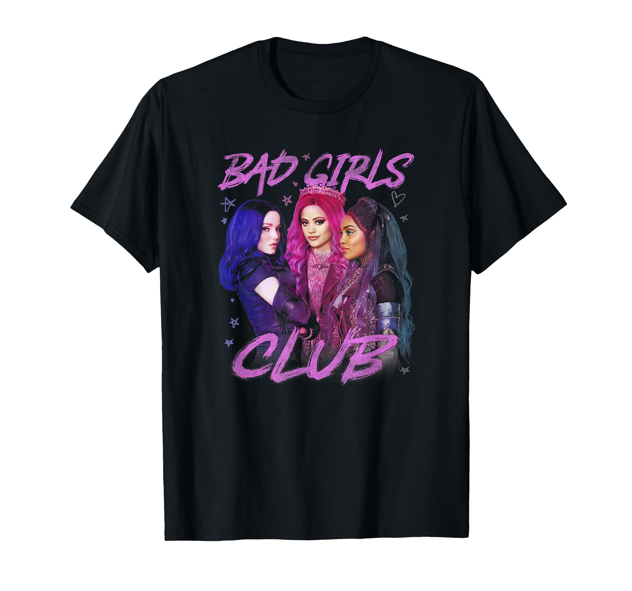 

Disney Descendants 3 Bad Girls Club Group Poster T-Shirt