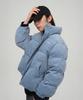 Selitio Corduroy Wellon Short Puffer Grey