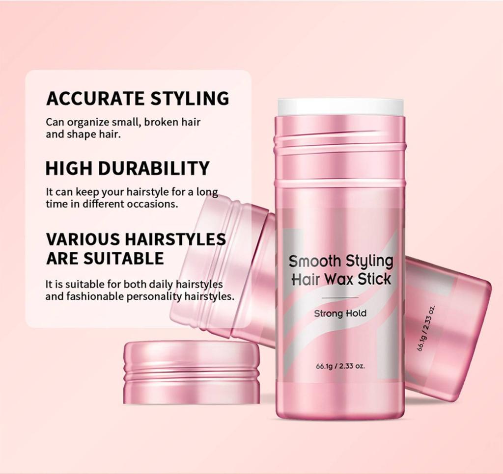 Hair Wax Sticks, Styling Hair Wax, Broken Hair Finishing Cream, Long Lasting Styling Wax