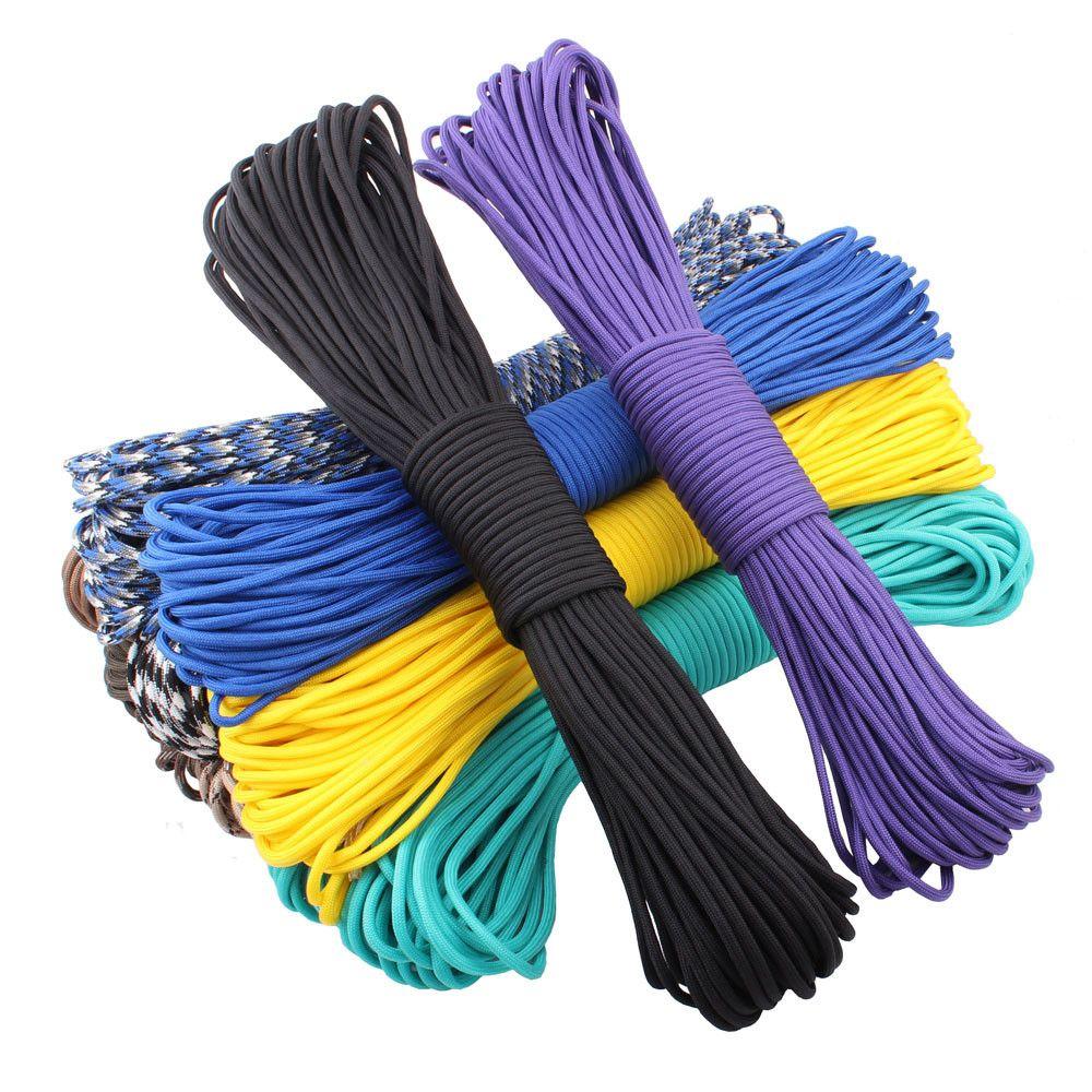 Outdoor Activity Tent Strap Parachute Line Paracord Camping Rope Parachute Lanyard Parachute Cord