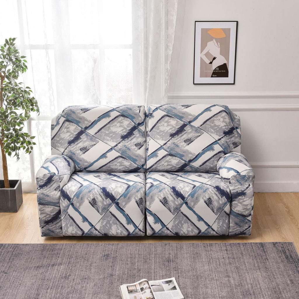 Potah na pohovku Křeslo Potah na pohovku pro dvoumístné a třímístné pohovky Celoroční květinový potisk Chránič pohovky