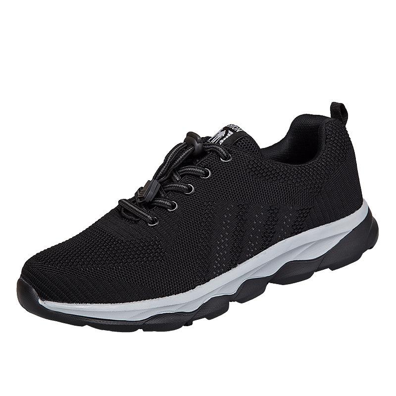 

Новые легкие повседневные кроссовки для мужчин и женщин, мягкие и модные кроссовки из дышащей сетки 36 чёрный