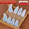 Authentic Tortoiseshell Colored Guzheng Fingernails for Children - Professional Performance Grade, Medium Size