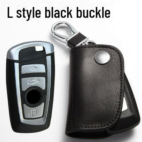 

Чехол для ключа из натуральной кожи для BMW и Mercedes-Benz - защитный чехол из воловьей кожи с масляным воском