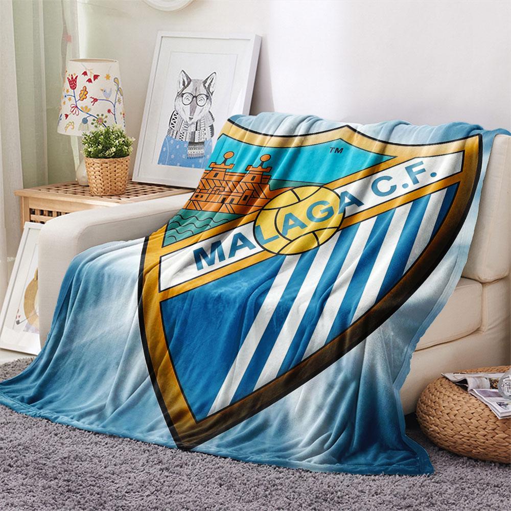 Málaga logo Blanket, High quality Comfortable for All Seasons, Home Decor, Warmth and Comfort