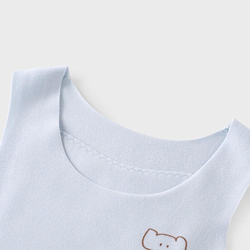 Бесшовная терможилетка Tongtai Baby 120 синий