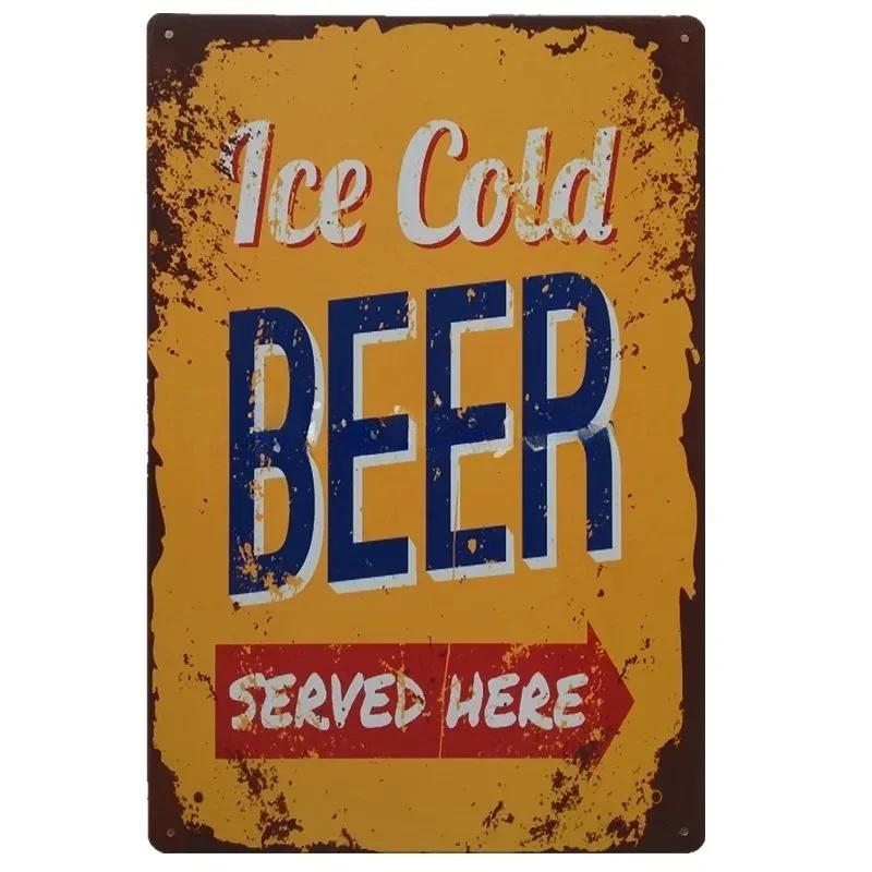 CHEERS Beer Funny Beer Vintage Sign Wall Decor for Bar Pub Club Man Cave Room Decor