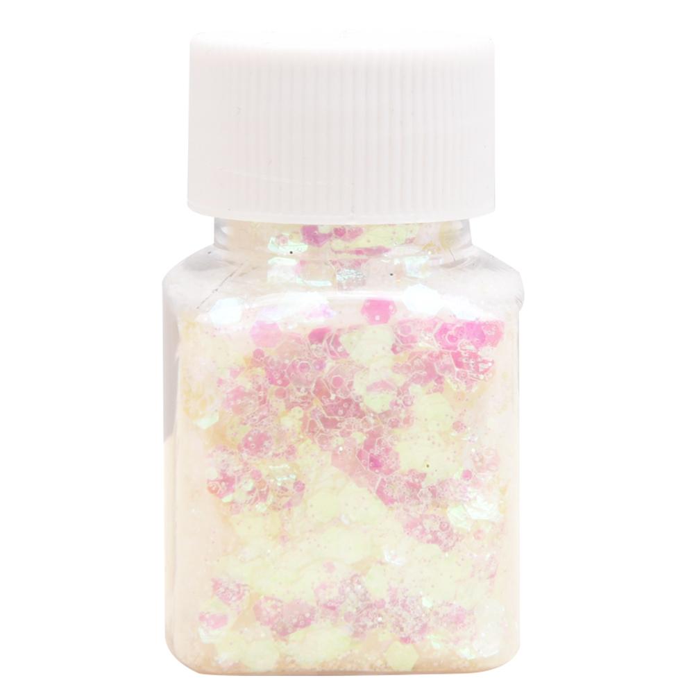 15 Colors Holographic Chunky Glitter 30G/Jar Laser Flakes Nail Glitter For Jewelry Making DIY Sewing Resin Art Craft Sequins