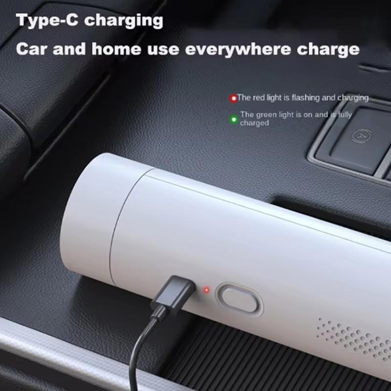 1 Portable Car Vacuum Cleaner Handheld Brushless Vacuum Cleaner Wireless Dust Collector Suction and Blowing Pet Suction