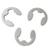100Pcs 2mm X 5mm Lock Washers 304 Stainless Steel E-Clips Useful Snap Ring  Shaft Fastener