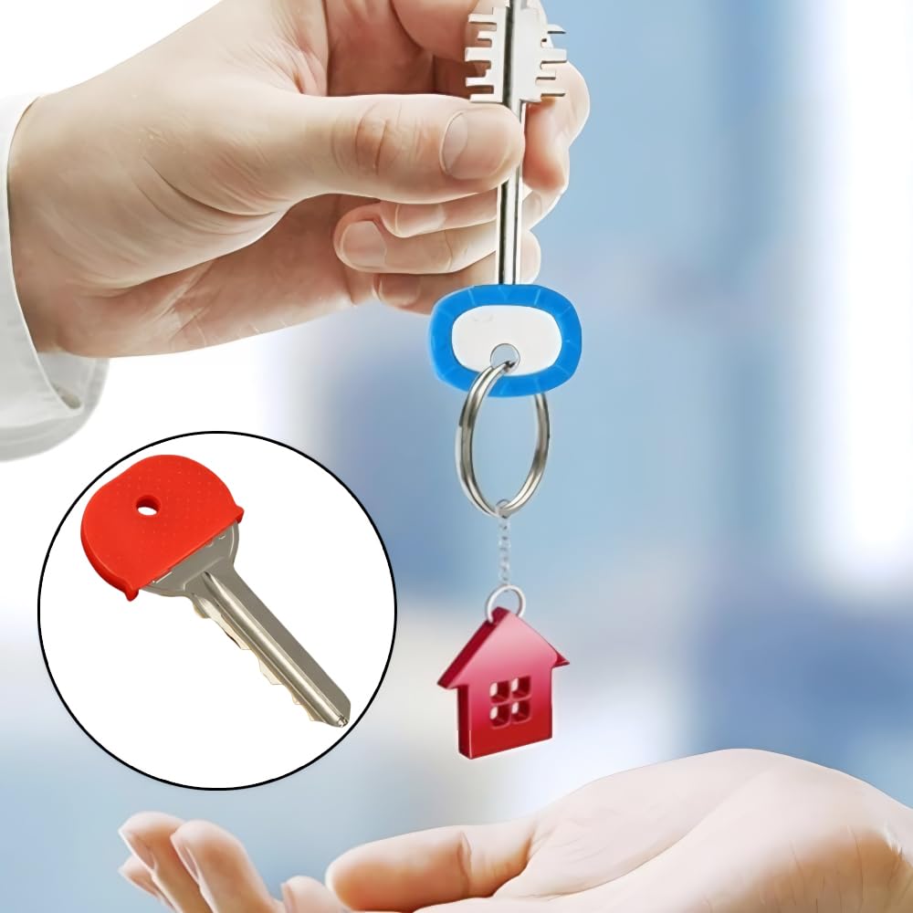 [KDSSYFT] Key Cover, 20 Pieces, 10 Colors, Key Cover, Key