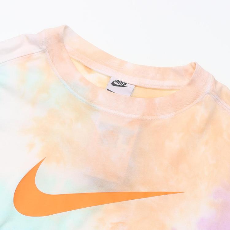 New Nike Sportswear Set In Sleeve T Shirt Women's Multicolor FJ7731-885