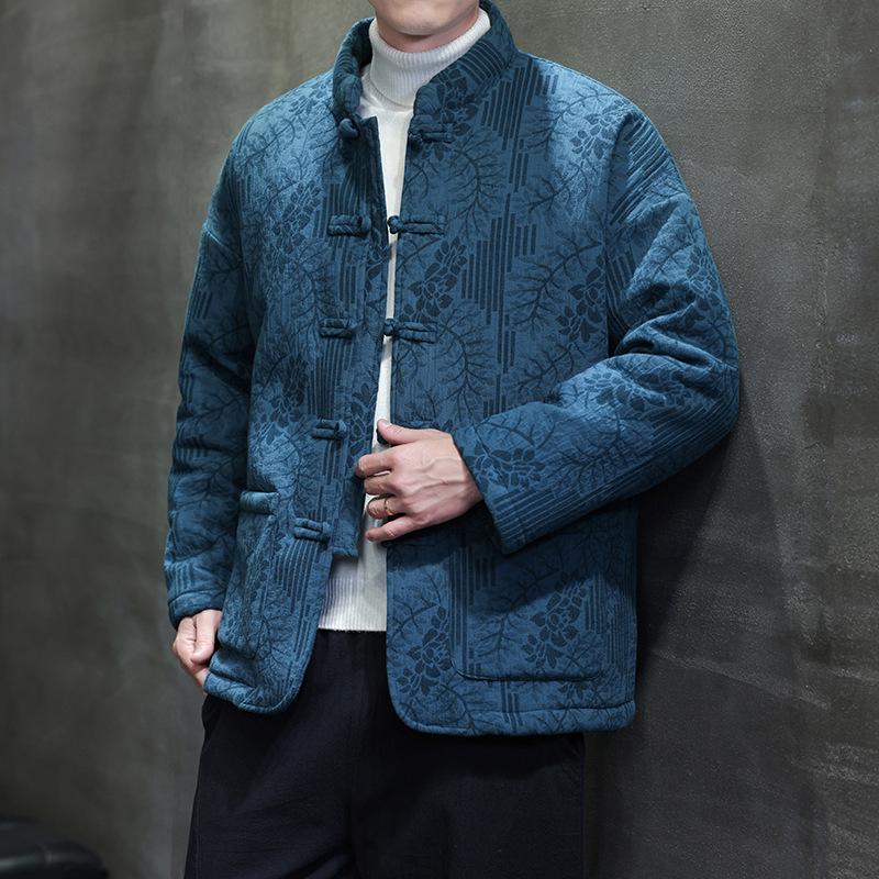 Men`s Plus Size Retro Winter Tang