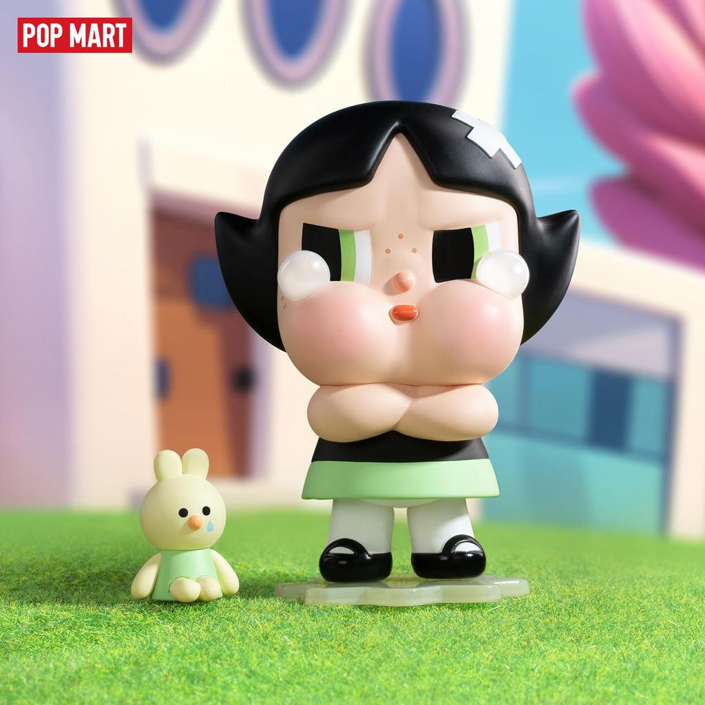 POP MART Crybaby X Powerpuff Girls Series Figures, Crybaby Blind Box Figures, Random Design Action Figure Collectible Toys Home Decor, Holiday