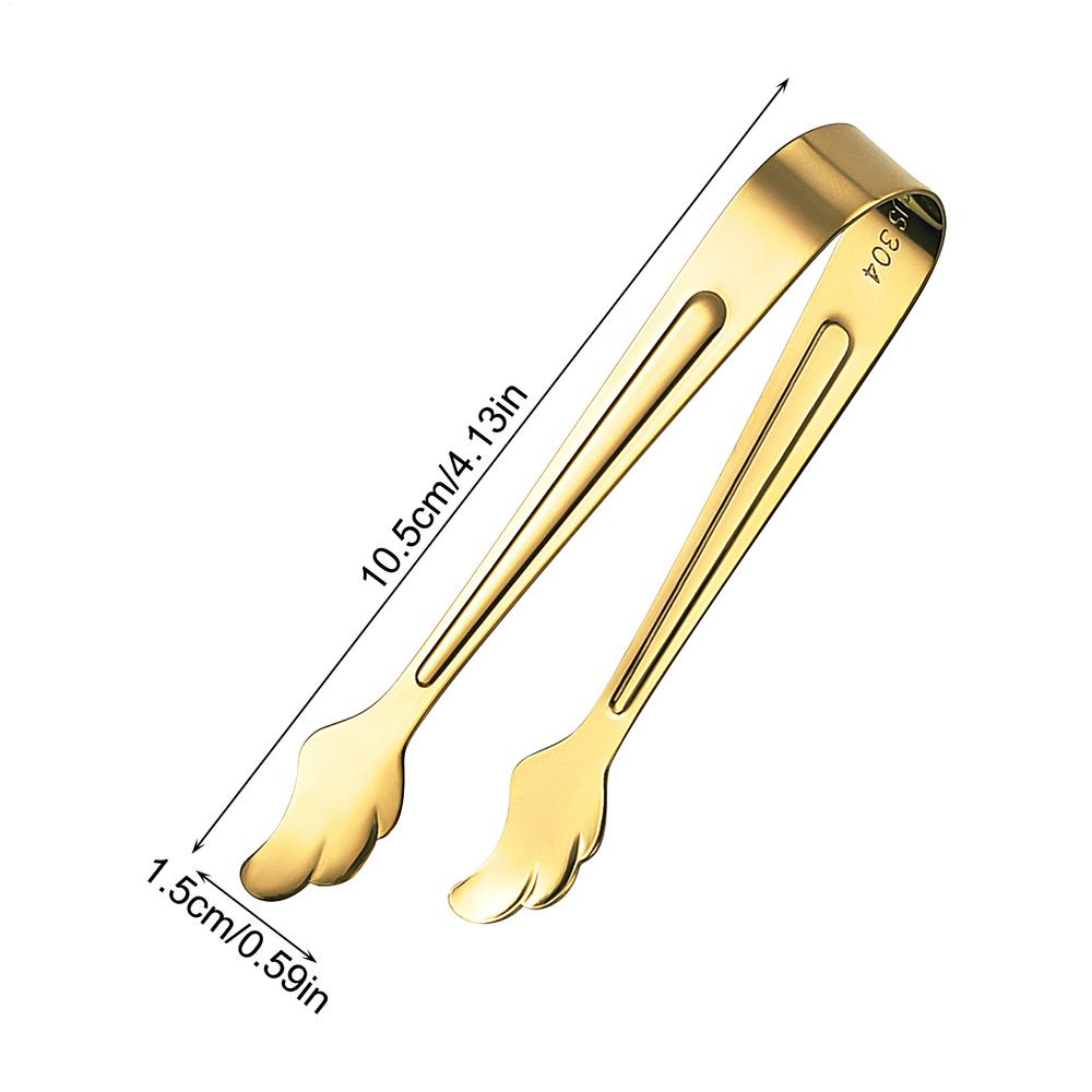 Candy Tongs Stainless Steel Small Thong Party Serving Serving Utensils For Sugar Cubes Jellies Marshmallows Shredded Cheese Soft