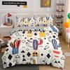 Cactus King Queen Duvet Cover Succulents Bedding Set for Kids Teens Adults Green Botanical Flowers 2/3pcs Polyester Quilt Cover