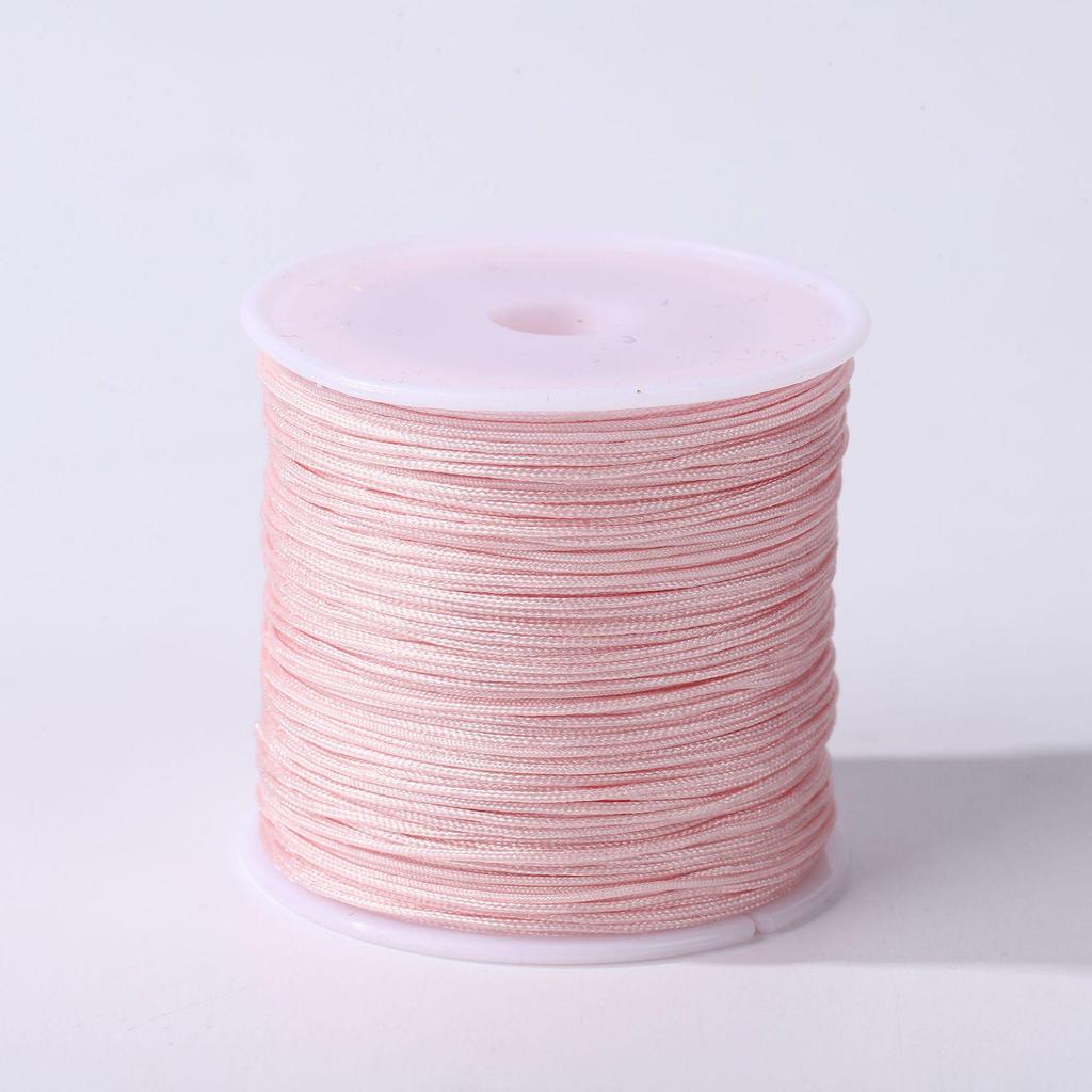 Handmade No. 72 Jade Thread - 0.8mm Wear-Resistant String for Jewelry Crafting, Hand Rope, Bracelets, DIY Necklaces, 50m