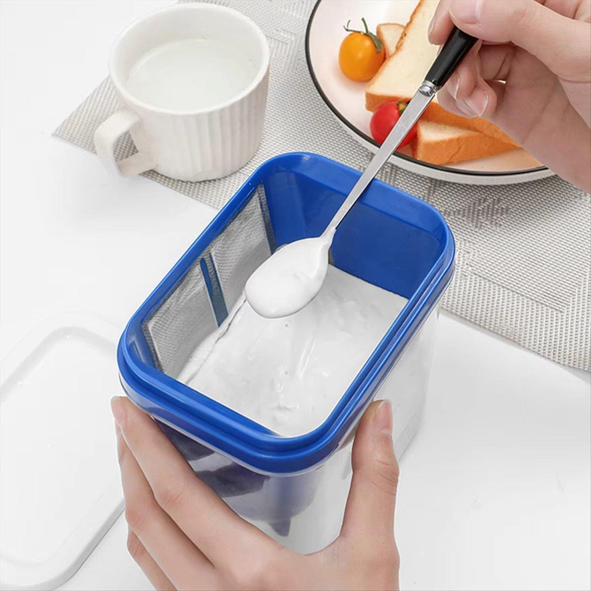 

2025+ Yogurt Strainer Greek Yogurt Trainer Fine Mesh Yogurt Strainer Whey Separator Portable Yogurt Parfait China Mainland