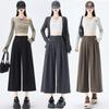 Women's High-Waisted Gray Cropped Pants - Flattering and Slimming for Spring/Summer 2026