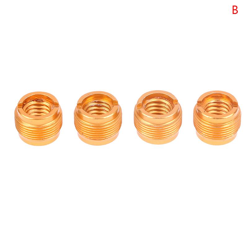 4 Stück Mikrofonklemmen Schrauben Gewindeadapter Konverter Umwandlungsmutter Adapter