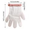 Fixed Clip Disposable Glove Rack Organizer Wall Mounted Glove Dispenser Easy To Install Glove Rack Storage Rack with 100 gloves
