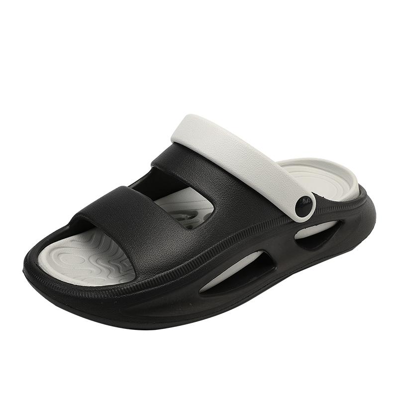 Fashion Men's EVA Slippers Fashionable Summer Breathable Comfortable Non-slip Home Shoes Outdoor Holiday Beach Shoe Casual Garden Shoes