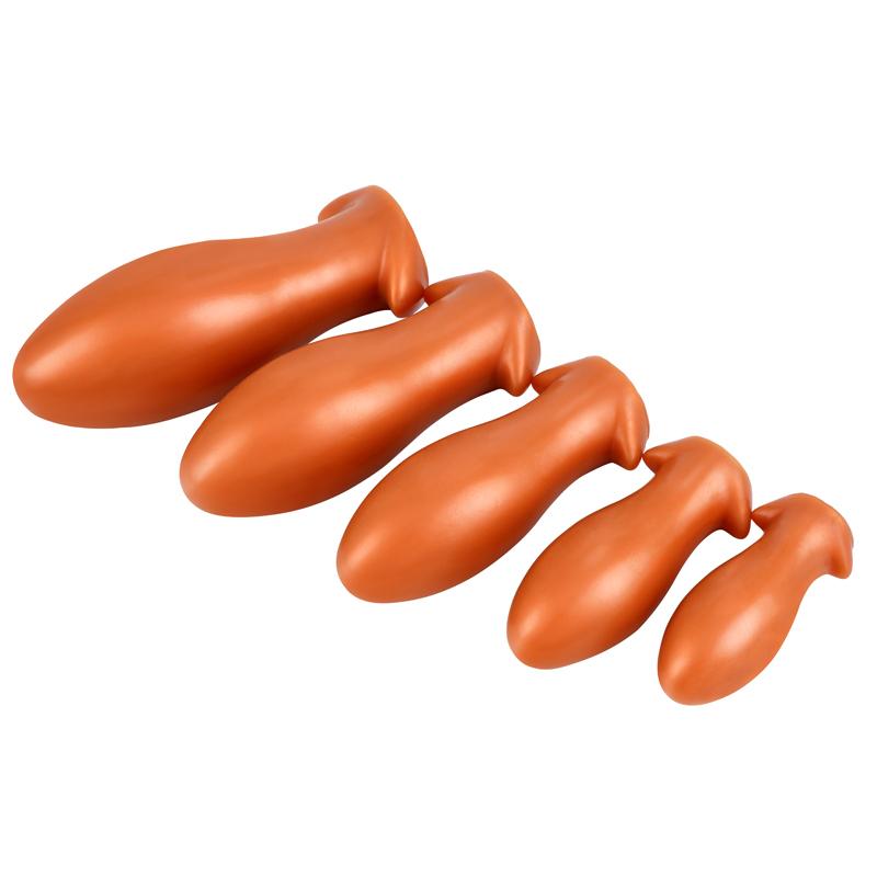 Large Dragon Egg Anal Plug, Soft Silicone, Female Masturbation, Anal Expansion, Butt Insert, Adult Toy, Unisex