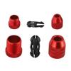 2-5MM Adjustable Drill Stop Lightweight Aluminum Alloy Nylon Locking Mechanism Furniture Installation For Drill Bits