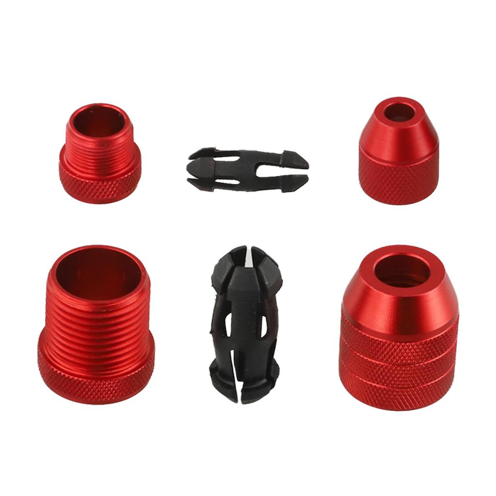 2-5MM Adjustable Drill Stop Lightweight Aluminum Alloy Nylon Locking Mechanism Furniture Installation For Drill Bits