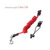 Elastic Paddle Leash Kayak Canoe Safety Fishing Rod Rowing Boats Coiled Lanyard Cord Tie Rope