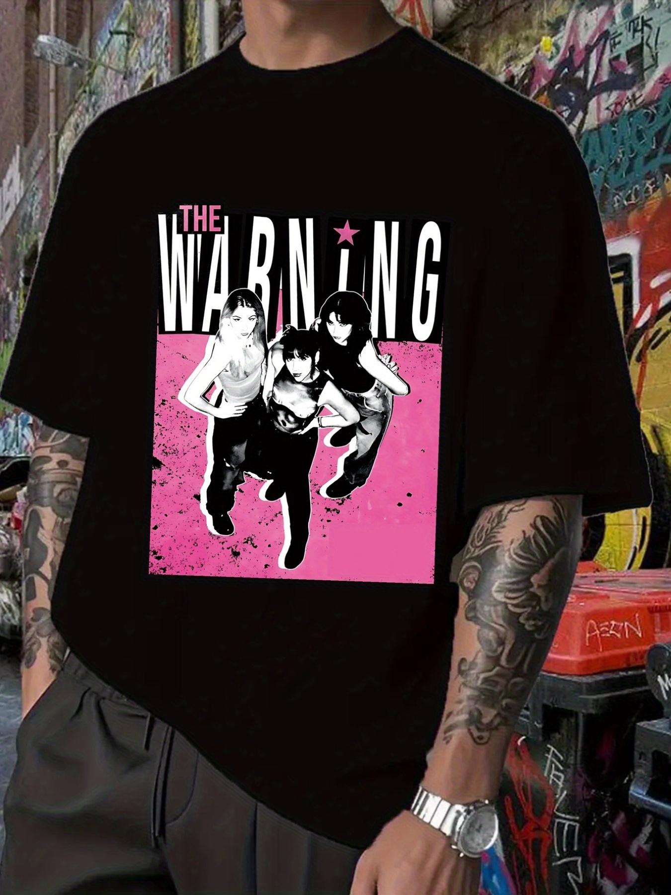 The Warning Graphic T-shirt - Hip Hop Band Print XXL