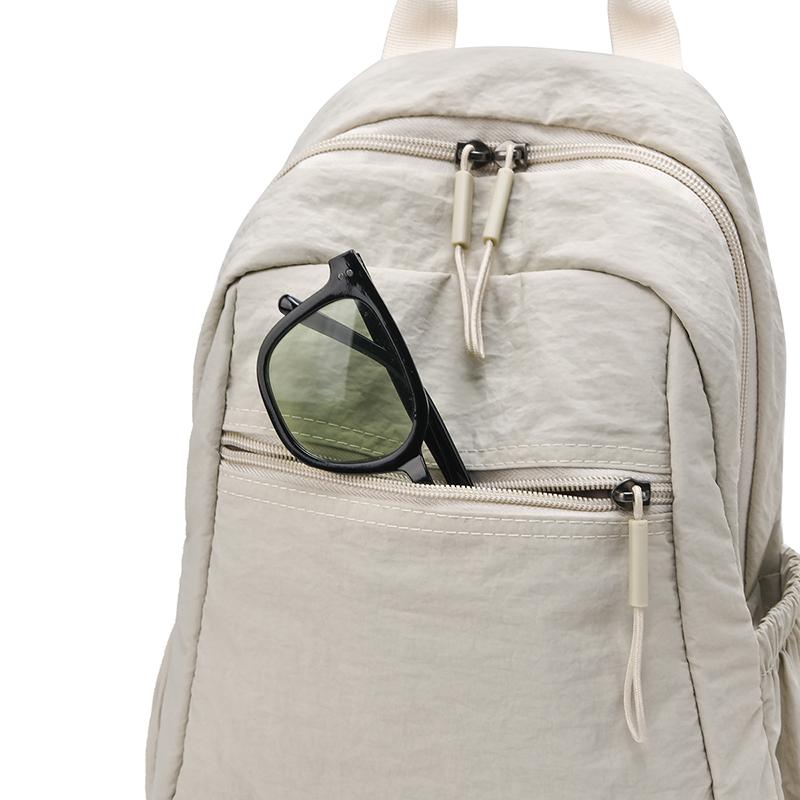 Plecak Podróżny Jednokolorowy Lekki o Dużej Pojemności Wielofunkcyjna Torba na Piersi Torba Crossbody dla Dojeżdżających