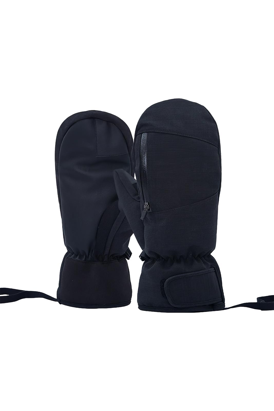 

MORGEN SKY ST1009 Сноубордические варежки для улицы, снега и мотоциклов, карманы, сенсорный экран, унисекс, толстые, морозостойкие, теплые, водоотталкивающие, чёрный