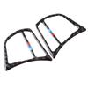 Carbon Fiber Car Steering Wheel Button Frame Cover Trim for BMW F30 F34 3 series