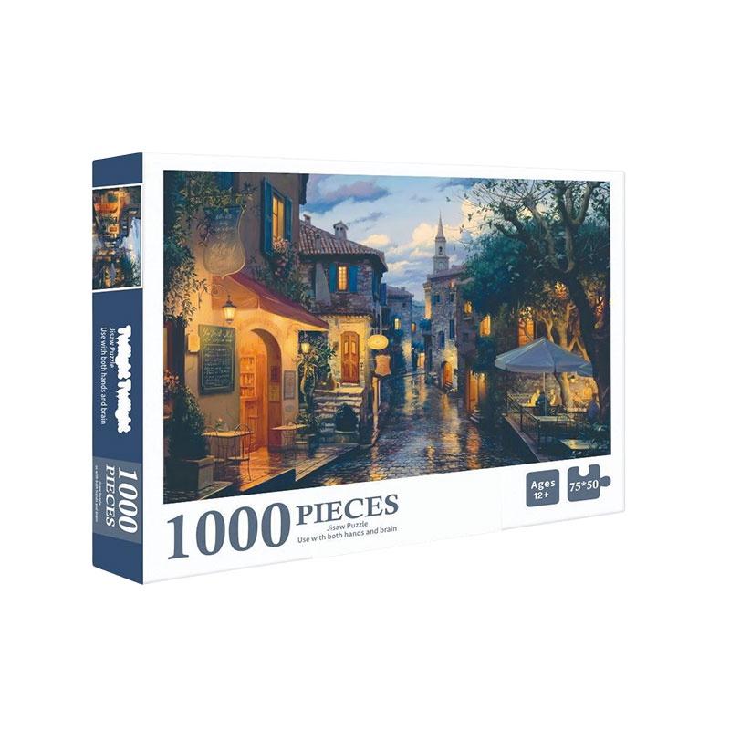 1000 Piece Jigsaw Puzzle Mind-boggling Landscape Puzzle Toy